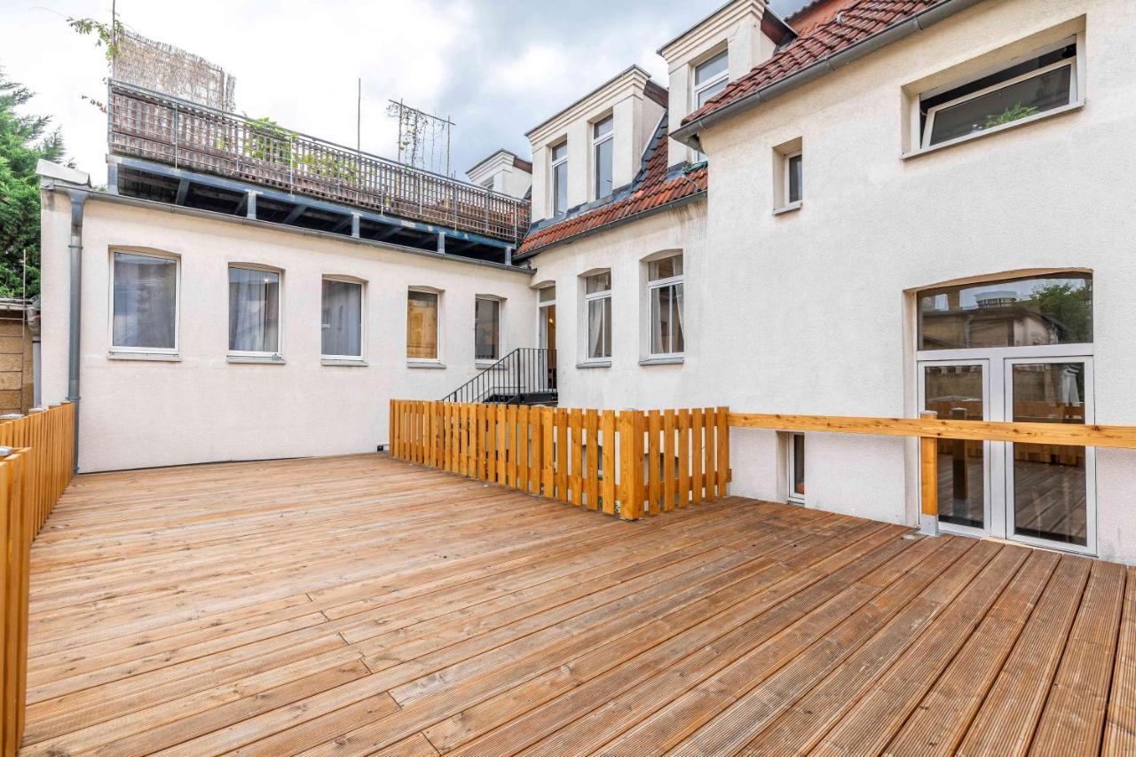 Grosser Terrassentraum In Klein Venedig 라이프치히 외부 사진
